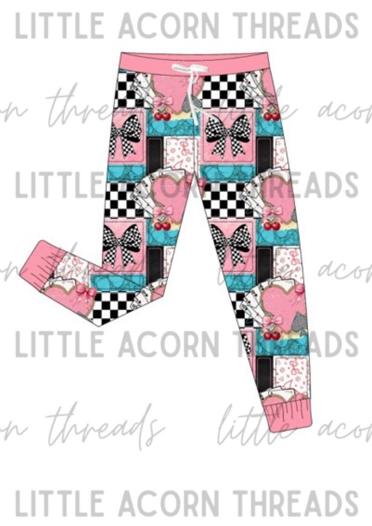 Adult joggers Cowgirl Casino