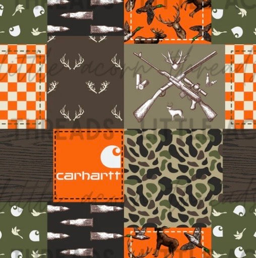 Orange patchwork 27 PREORDER