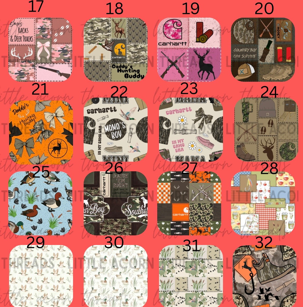 Christmas and Hunting PLUSH blanket Preorders