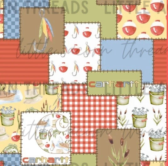 Fishing patchwork 28 PREORDER