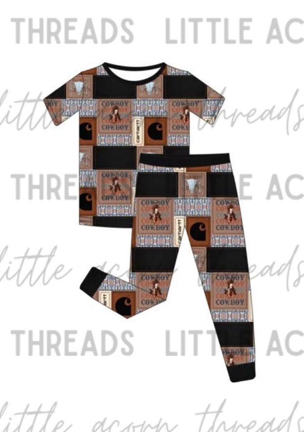 Saddle Stitch (Two Piece Pajamas)