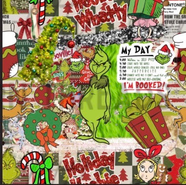 Green guy Christmas PREORDER