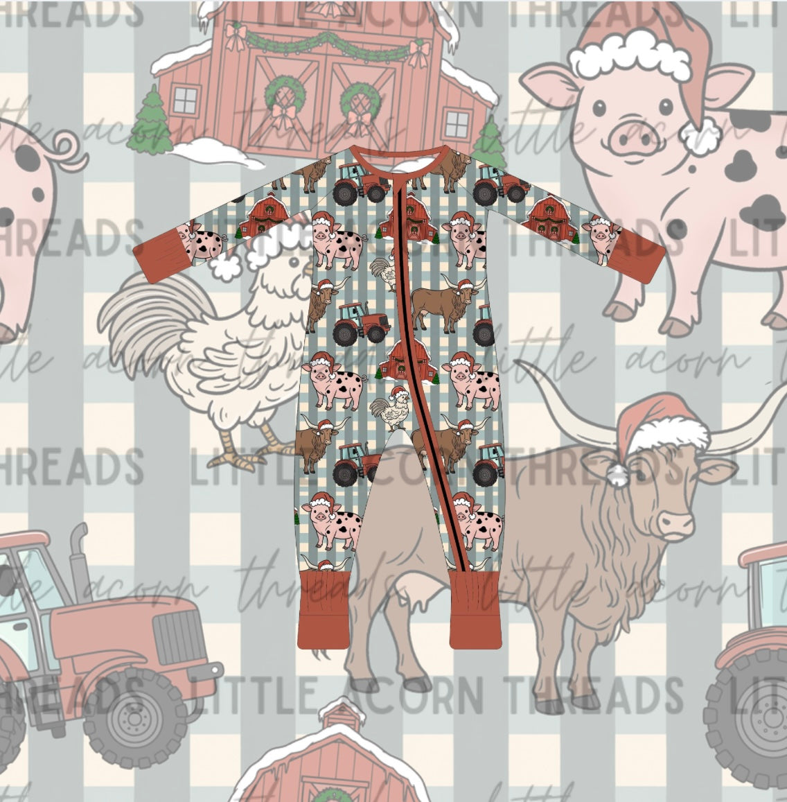 Farm animal  Christmas PREORDER