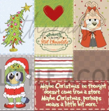 Dog Patchwork Christmas PREORDER