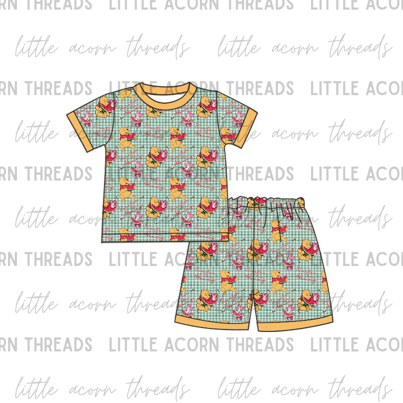 Sweeter Than Honey (Two Piece Short Set)
