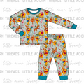 Honey Bear Hiking (Two Piece Long Set)